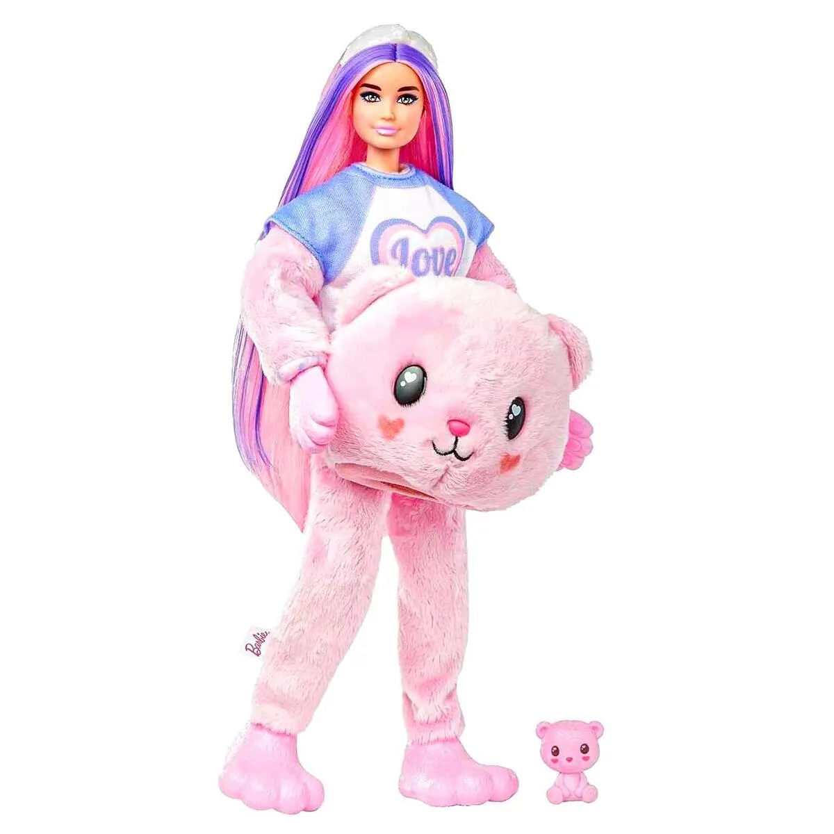 Barbie Cutie Reveal Cute Tees Doll Teddy Bear