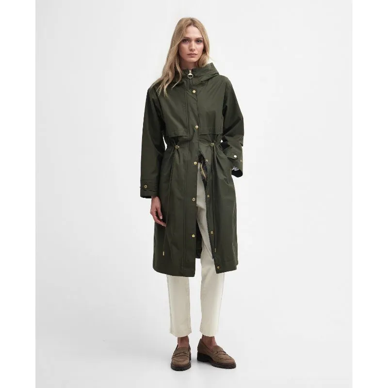 Barbour Lavender Ladies Waterproof Jacket - Olive