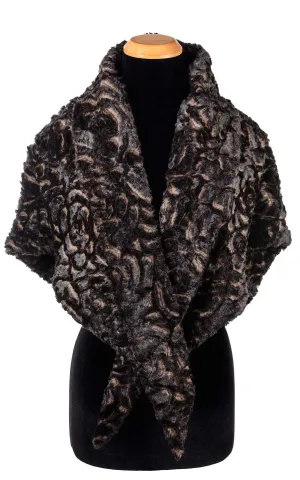 Bermuda Scarf - Luxury Faux Fur in Vintage Rose (SOLD OUT)