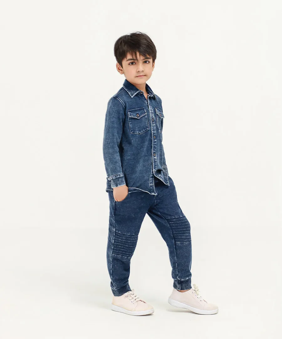 Boys' Denim Joggers