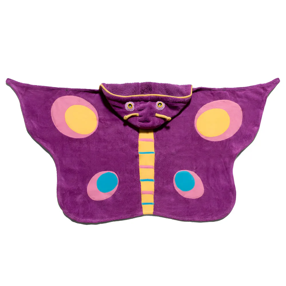 Butterfly Baby Hooded Towel