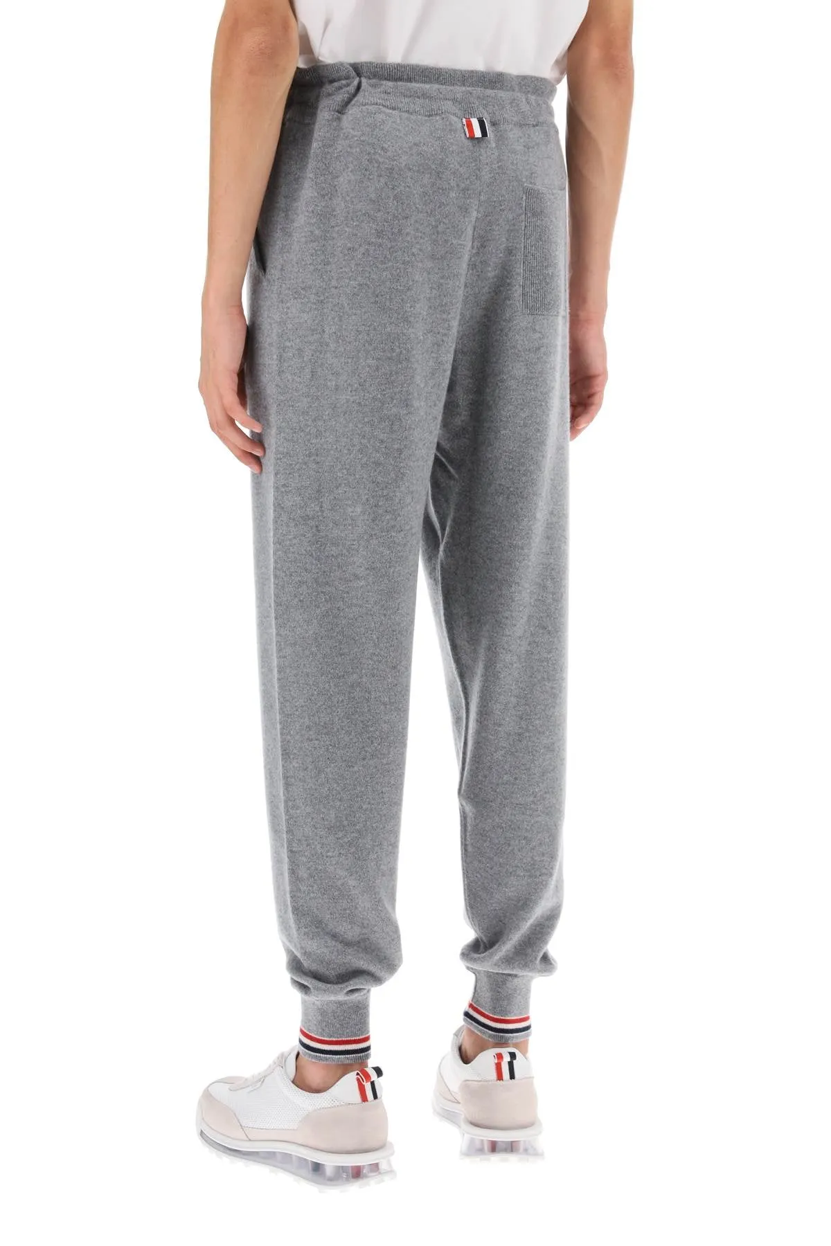 cashmere drawstring pants