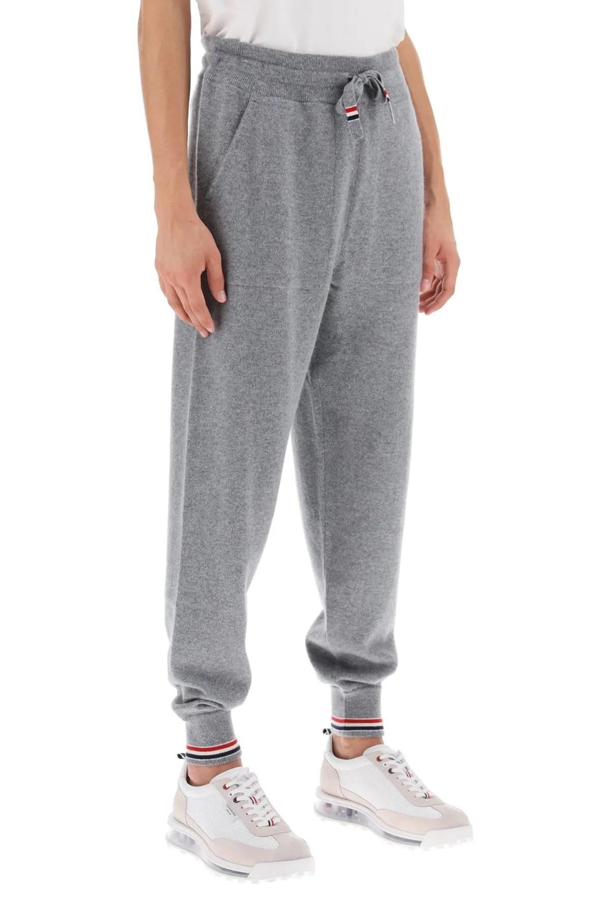 cashmere drawstring pants