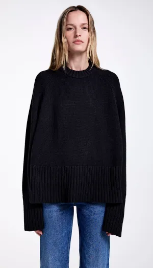 Cashmere Oversized Step Hem