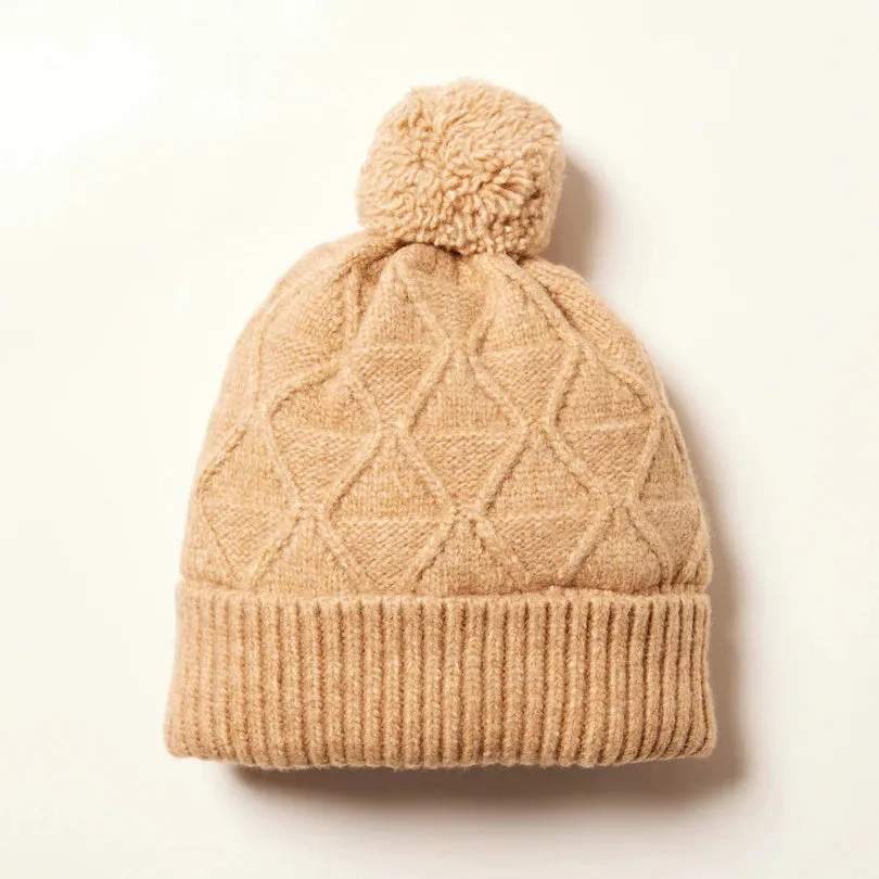 Chalet Pom Hat - Camel