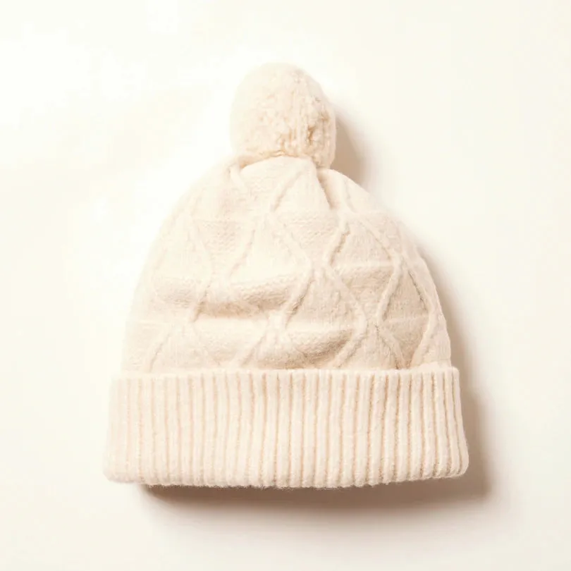 Chalet Pom Hat - Cream