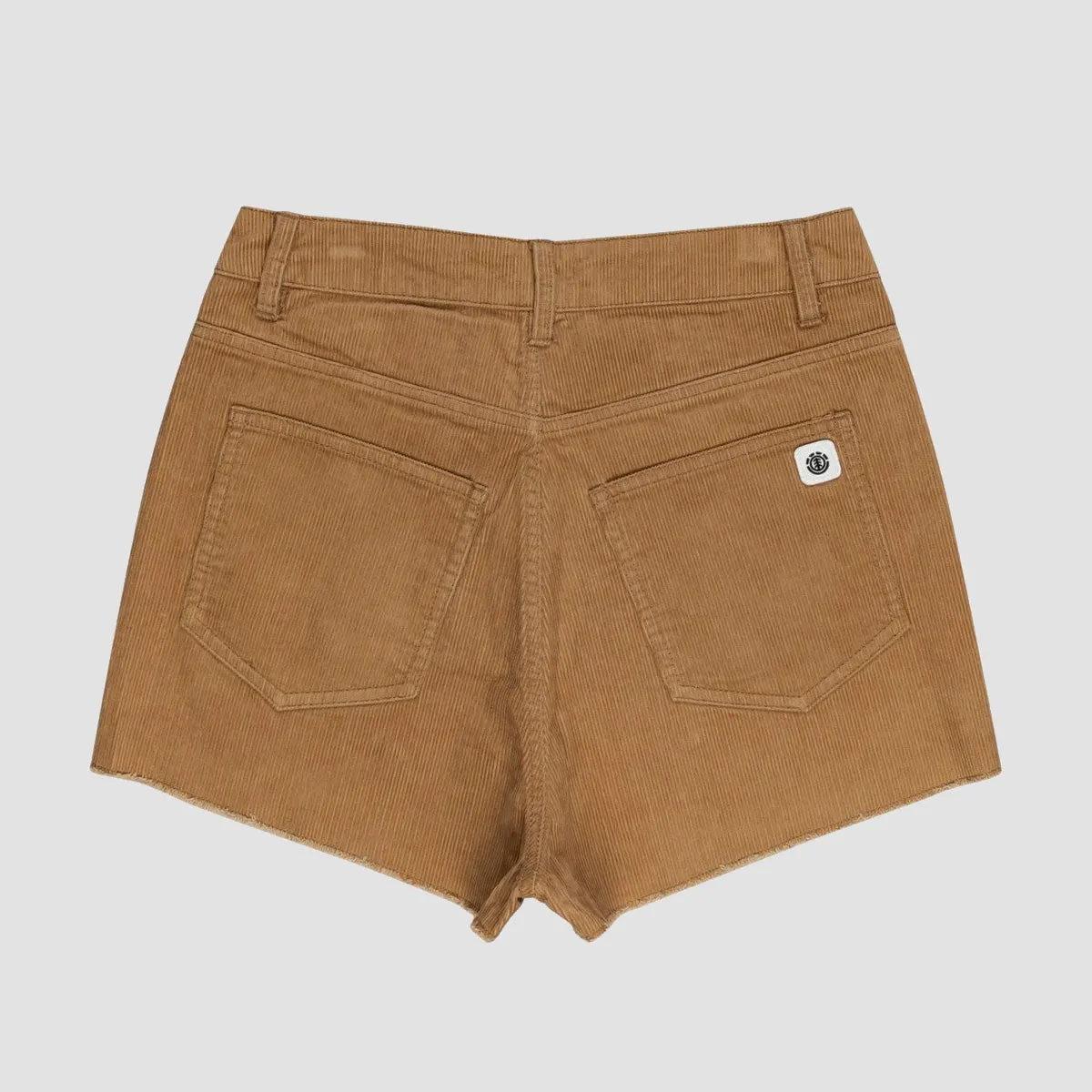 Element Andersen Andersen 15" High Waist Shorts Desert Khaki - Womens