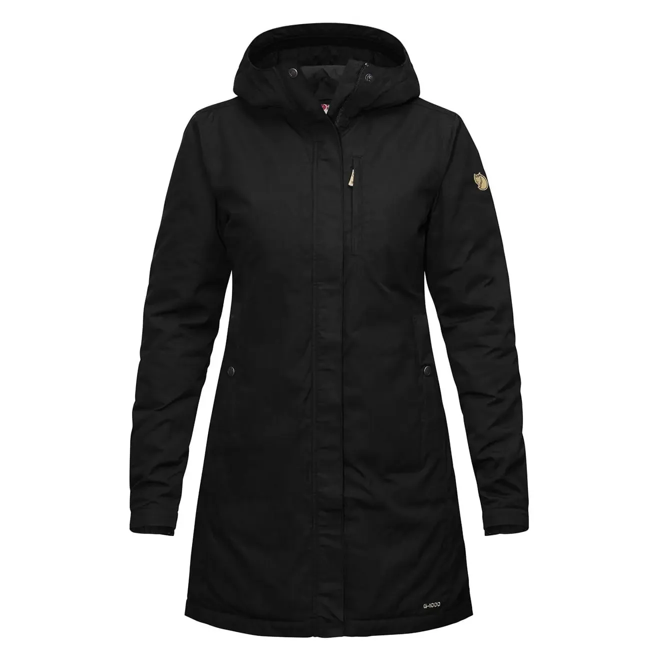 Fjallraven Womens Kiruna Padded Parka Black