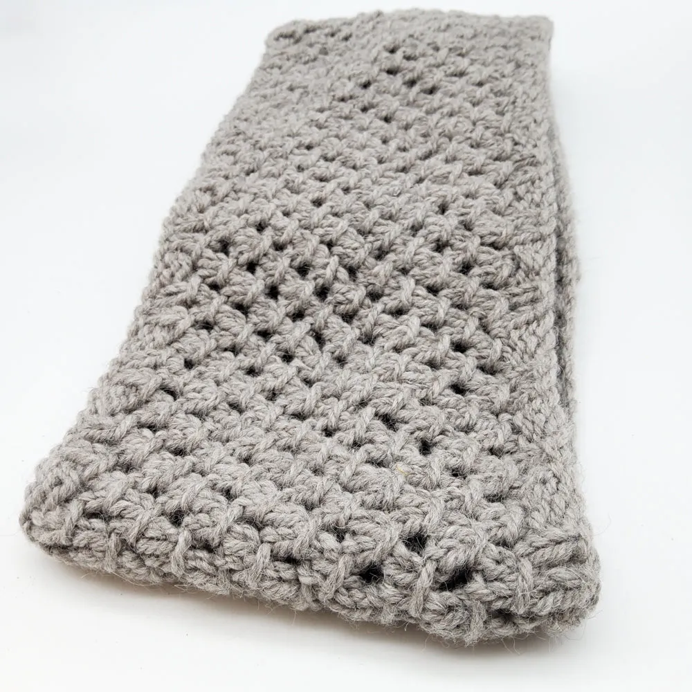 Grey Cowl Scarf