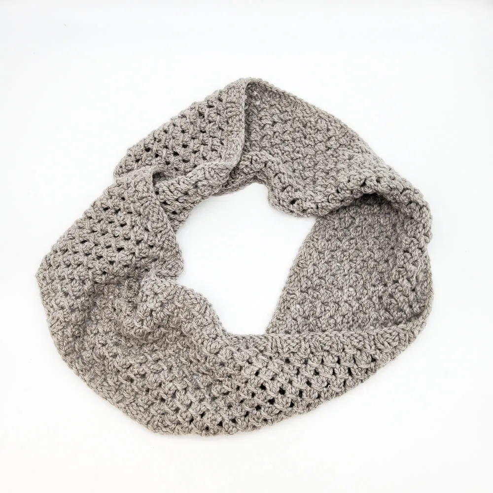 Grey Cowl Scarf