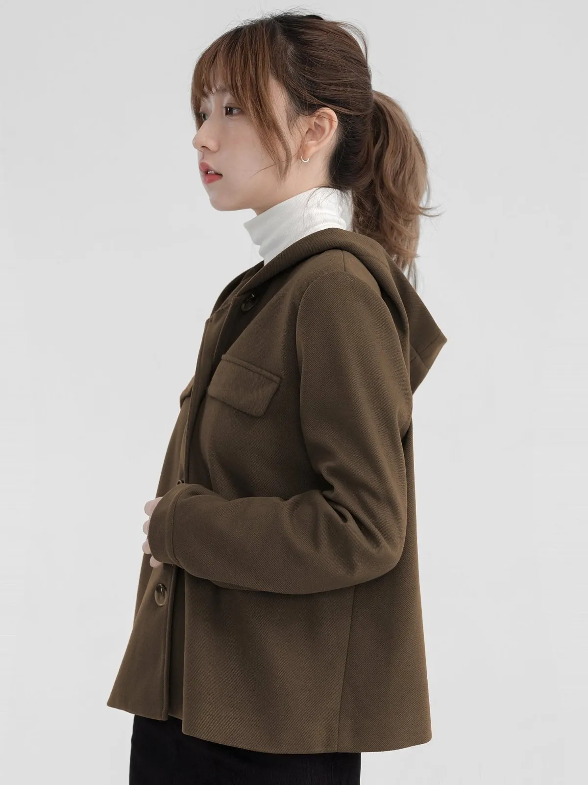 Halle Hooded Coat*