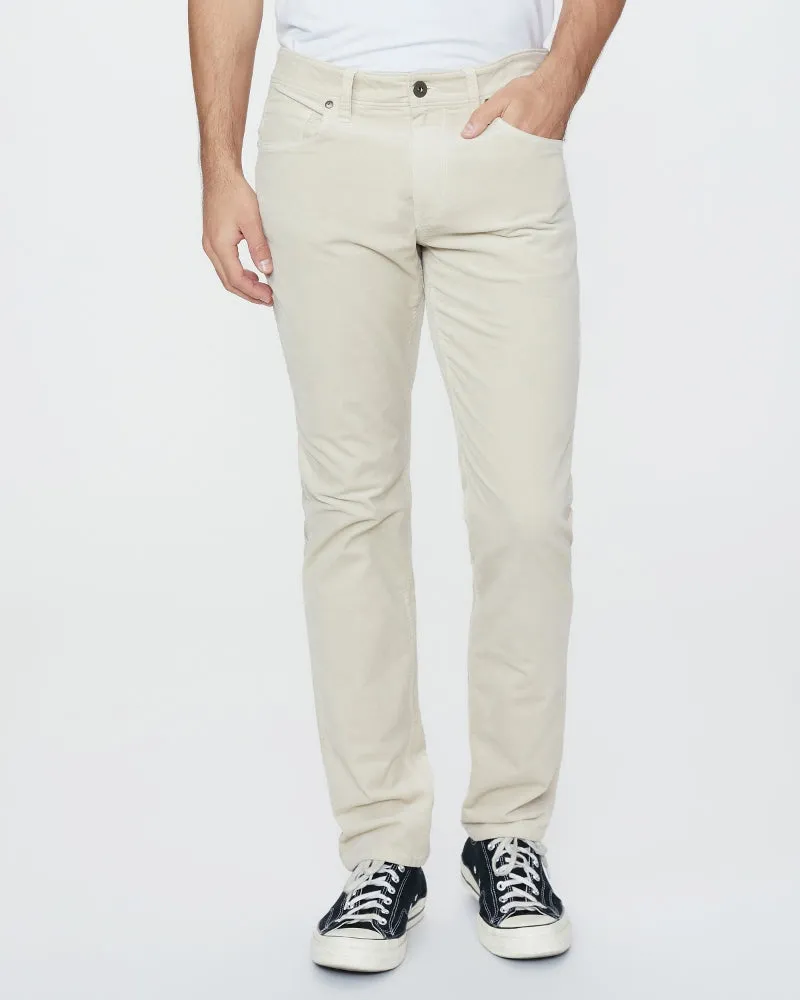 Ivory Cream Corduroy – Lennox Slim Fit Jeans - PAIGE