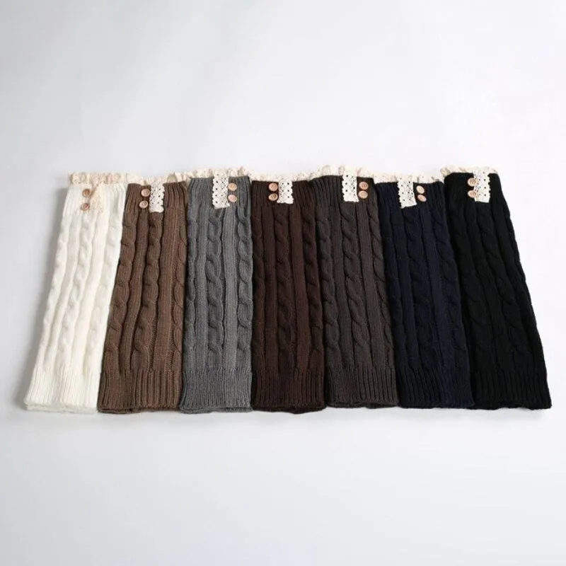 Knitted Soft Elastic Leg Warmer