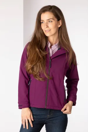 Ladies Hooded Softshell Jacket - Haxby