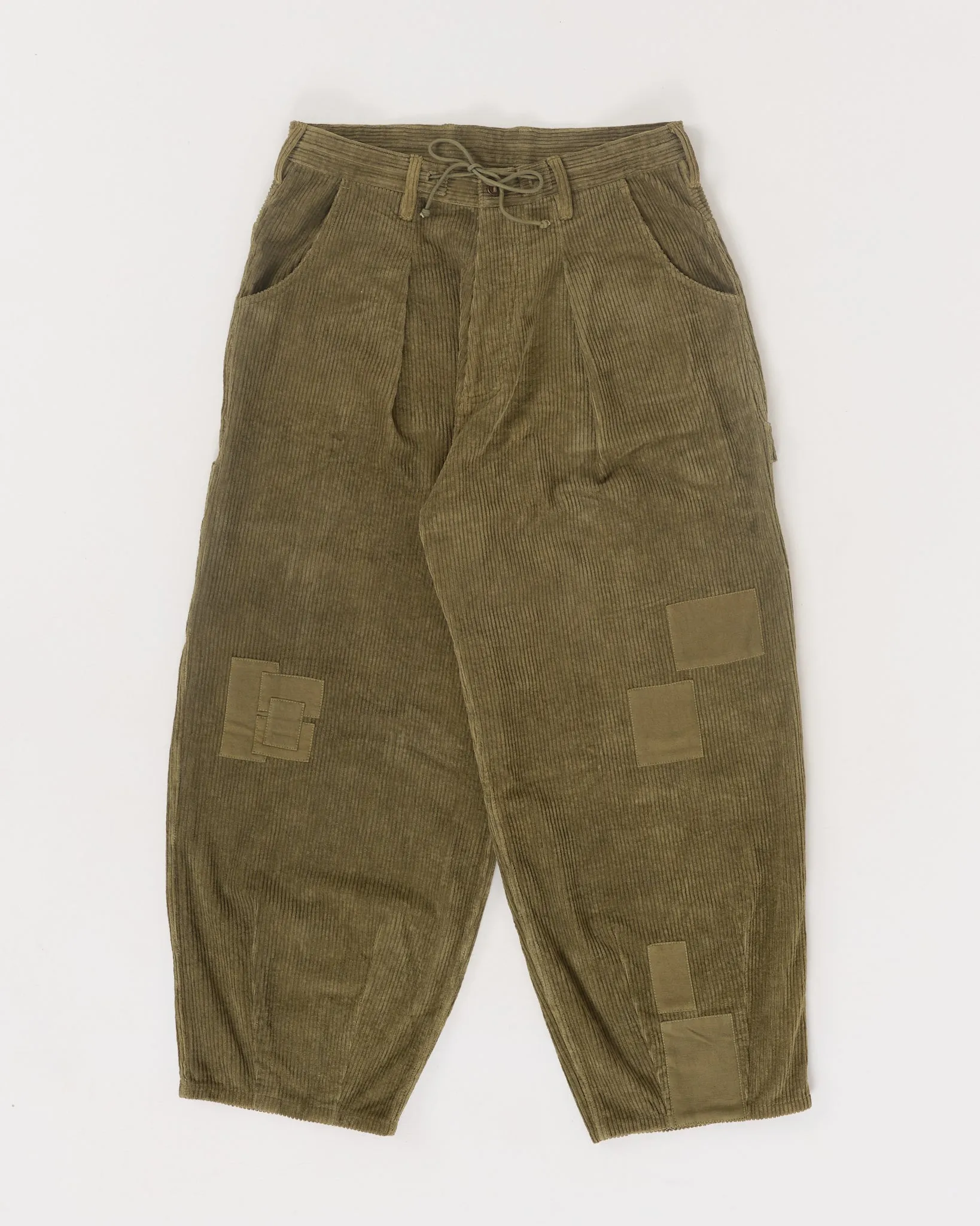 Lush Carpenter Pants - Olive Scarecrow Cord