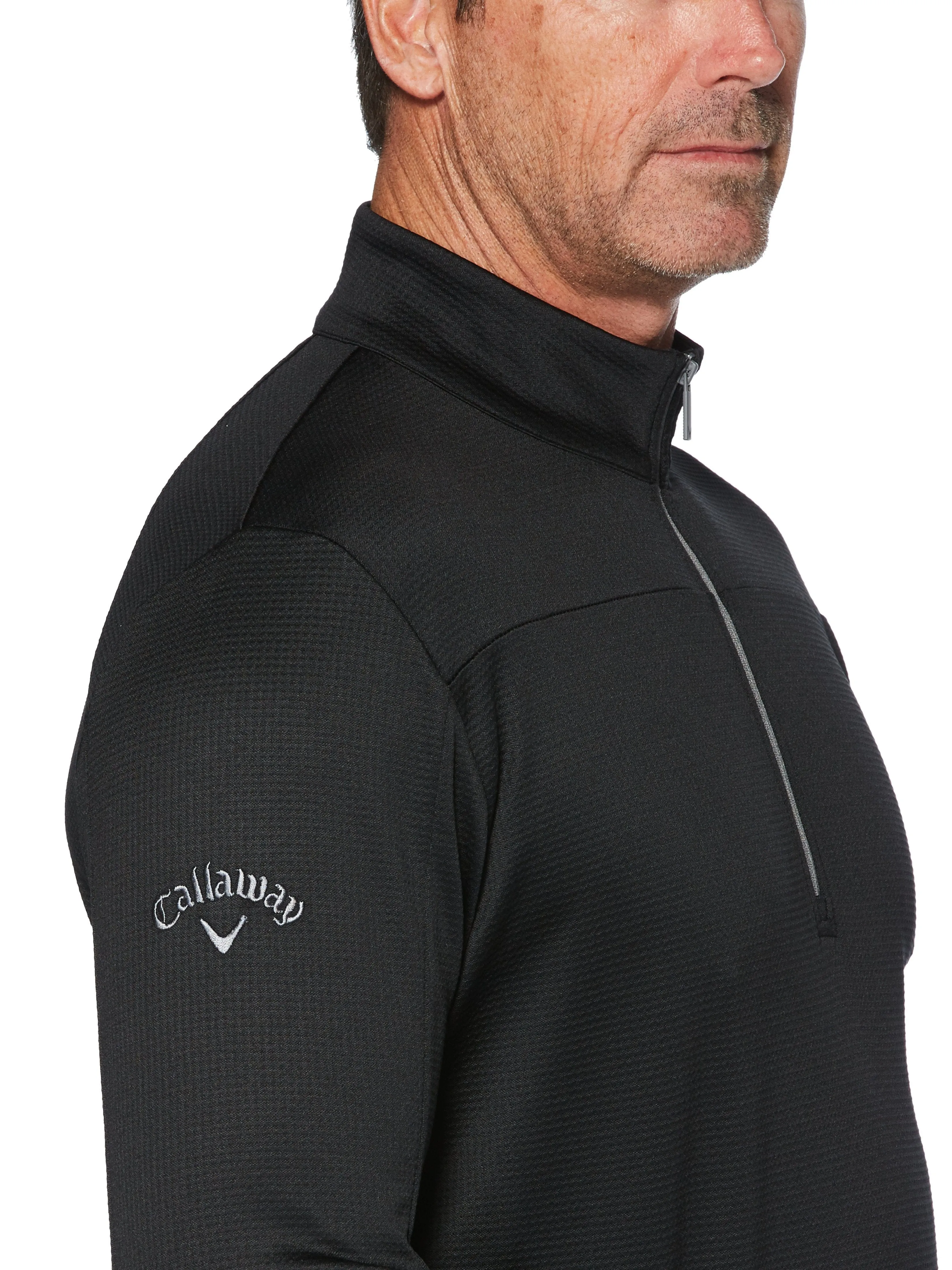 Mens Swing Tech™ 1/4 Zip Waffle Fleece