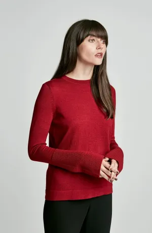 MERINO CREW NECK SWEATER