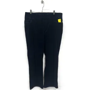 Pants Corduroy By Denim And Company In Navy, Size: 16