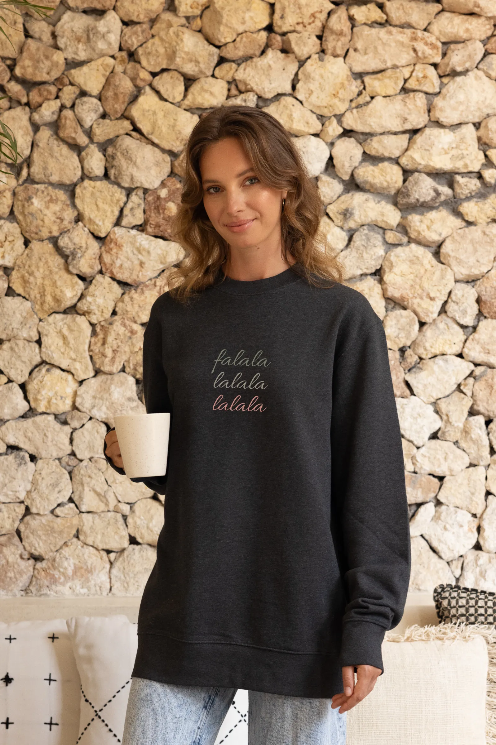 "Falala" Relaxed Sweater