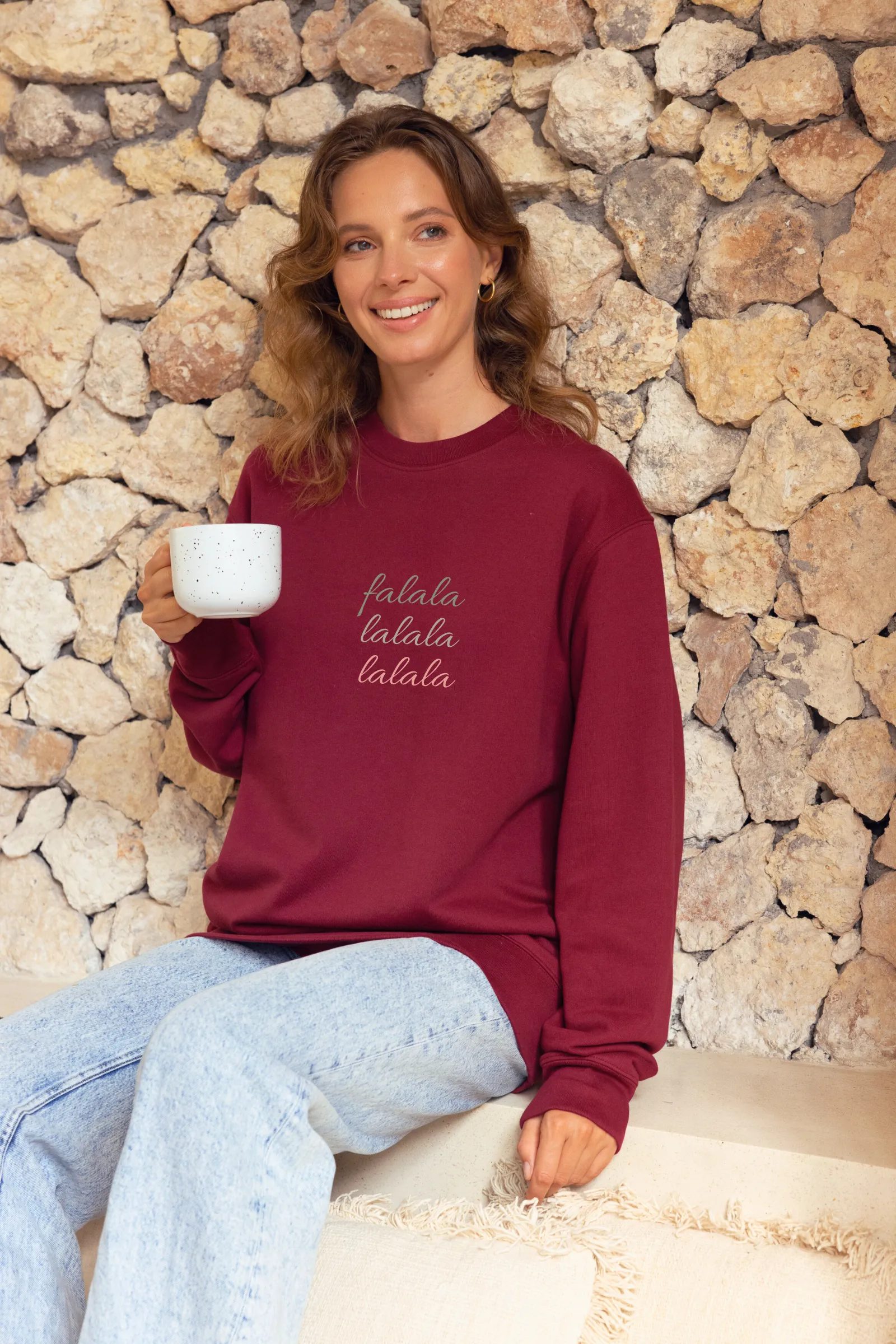 "Falala" Relaxed Sweater