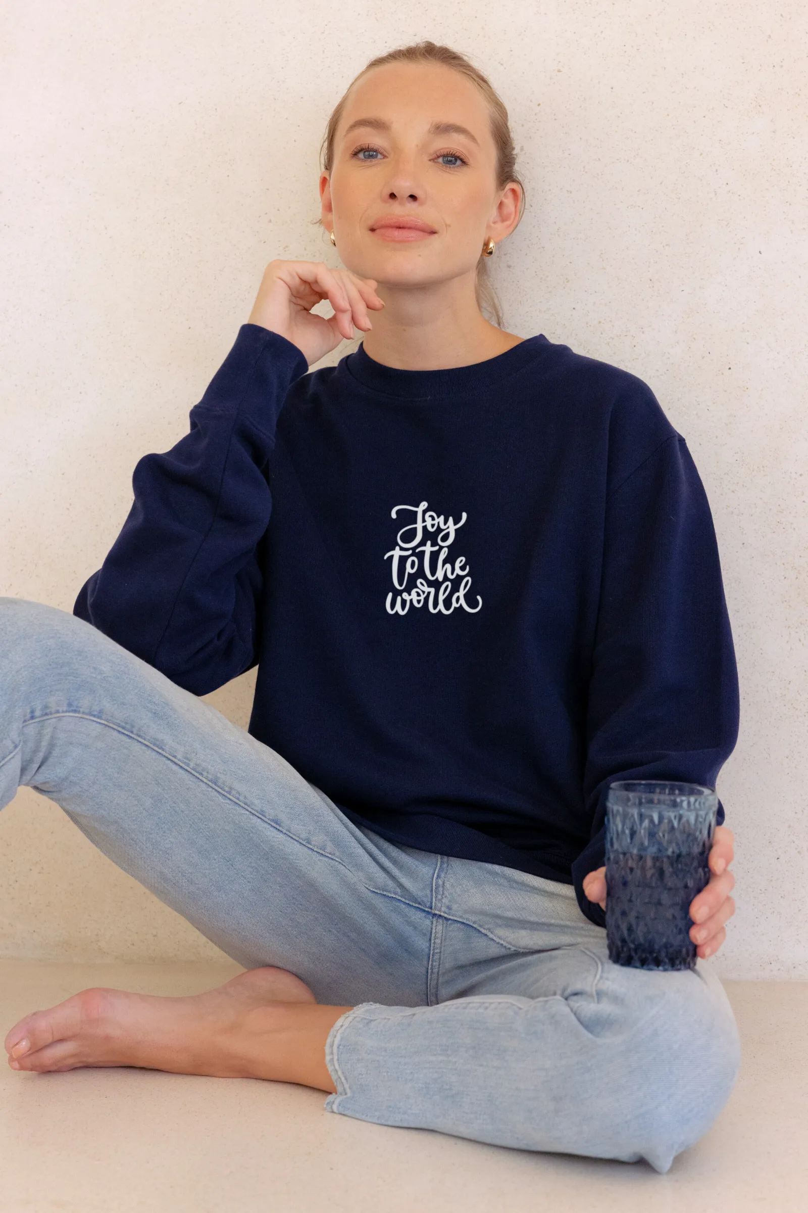 "Joy To The World" Relaxed Sweater