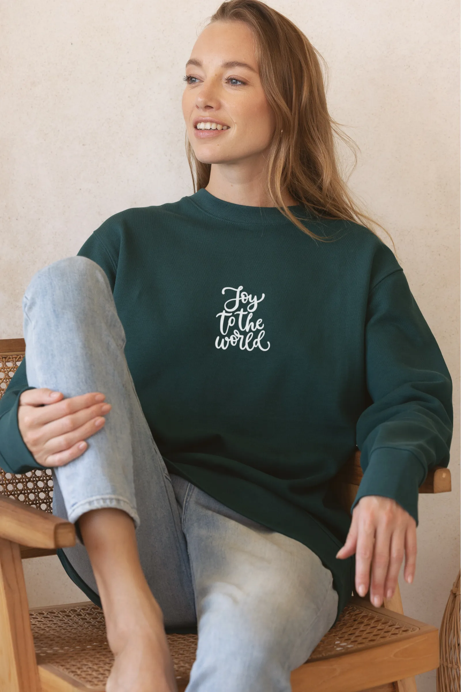 "Joy To The World" Relaxed Sweater