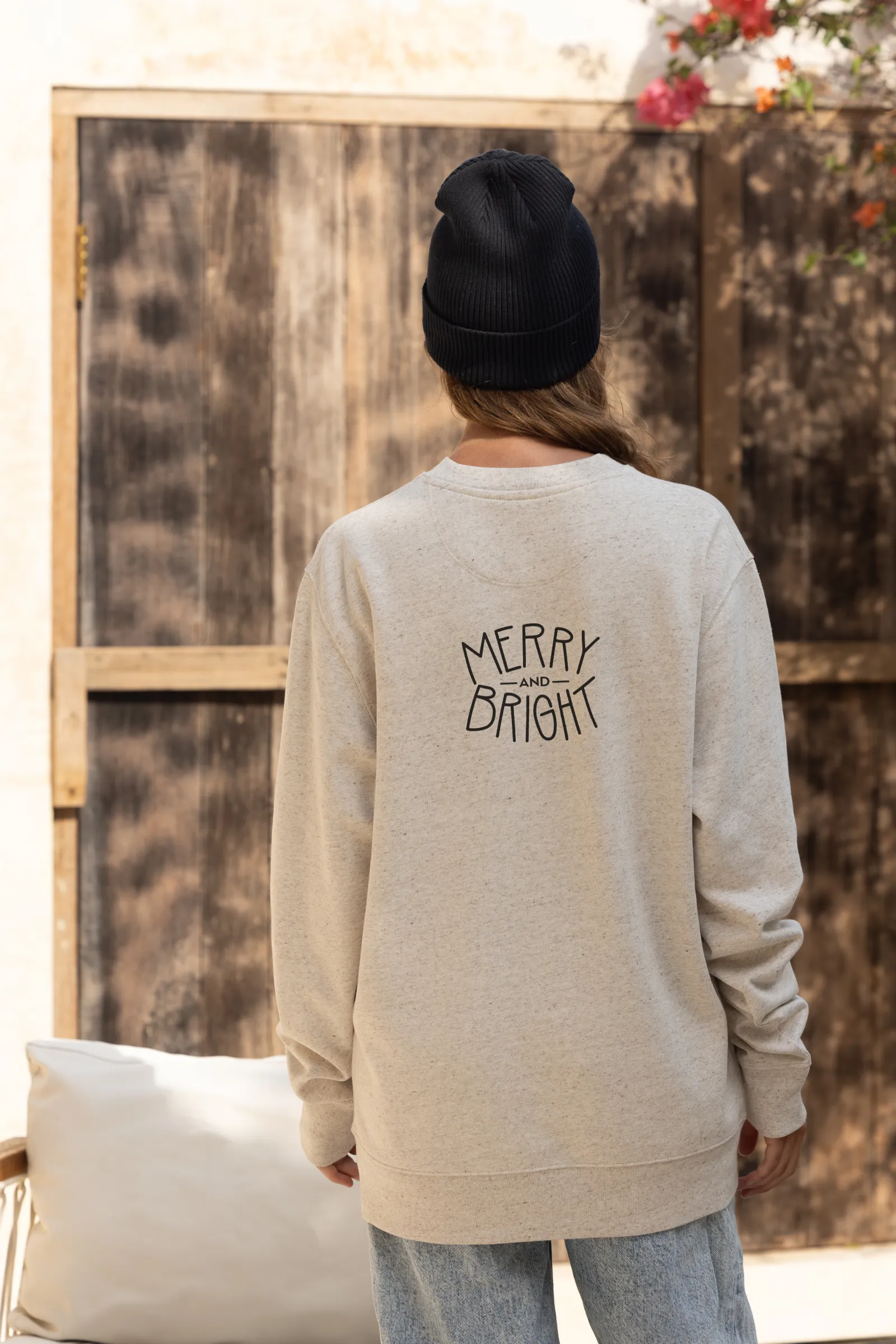 "Merry & Bright" Relaxed Sweater