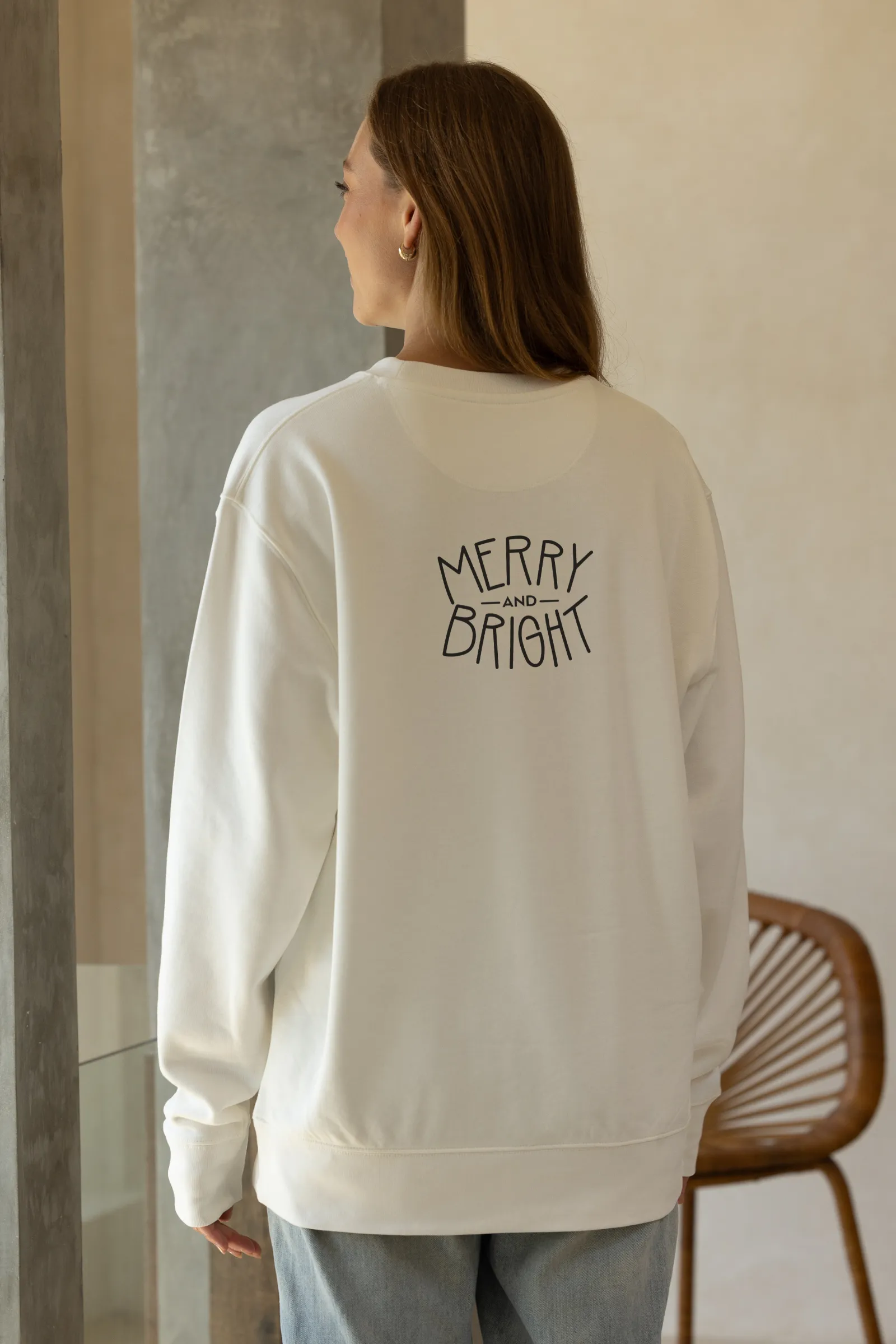 "Merry & Bright" Relaxed Sweater