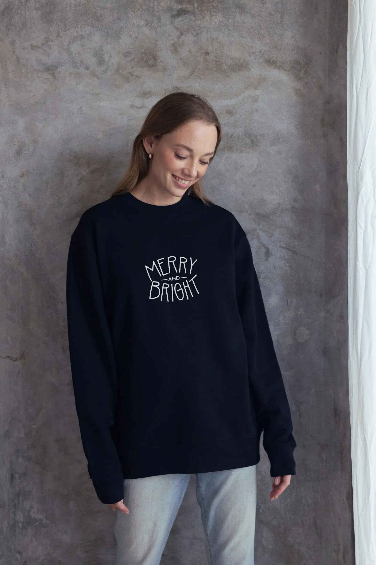 "Merry & Bright" Relaxed Sweater