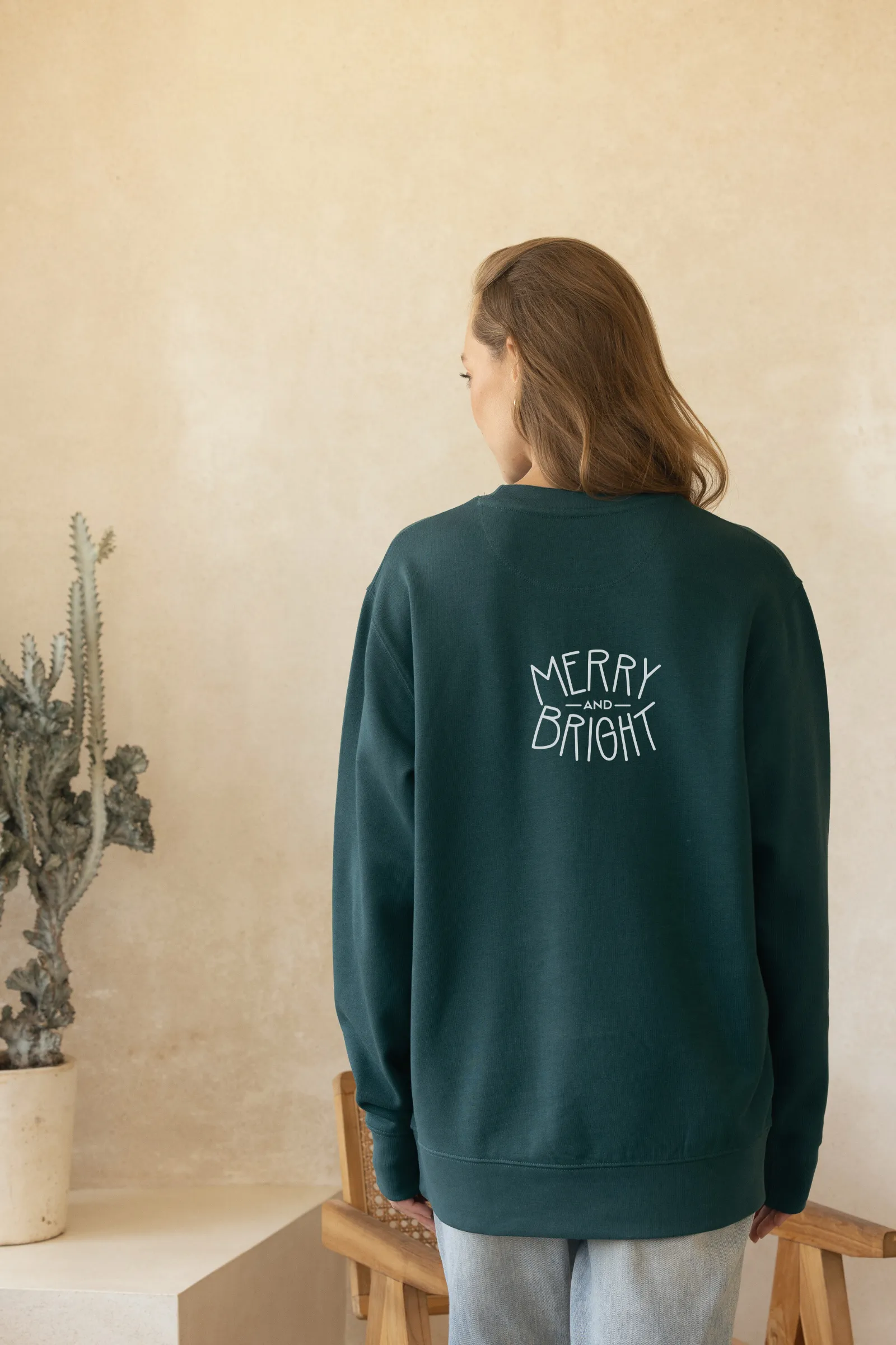 "Merry & Bright" Relaxed Sweater