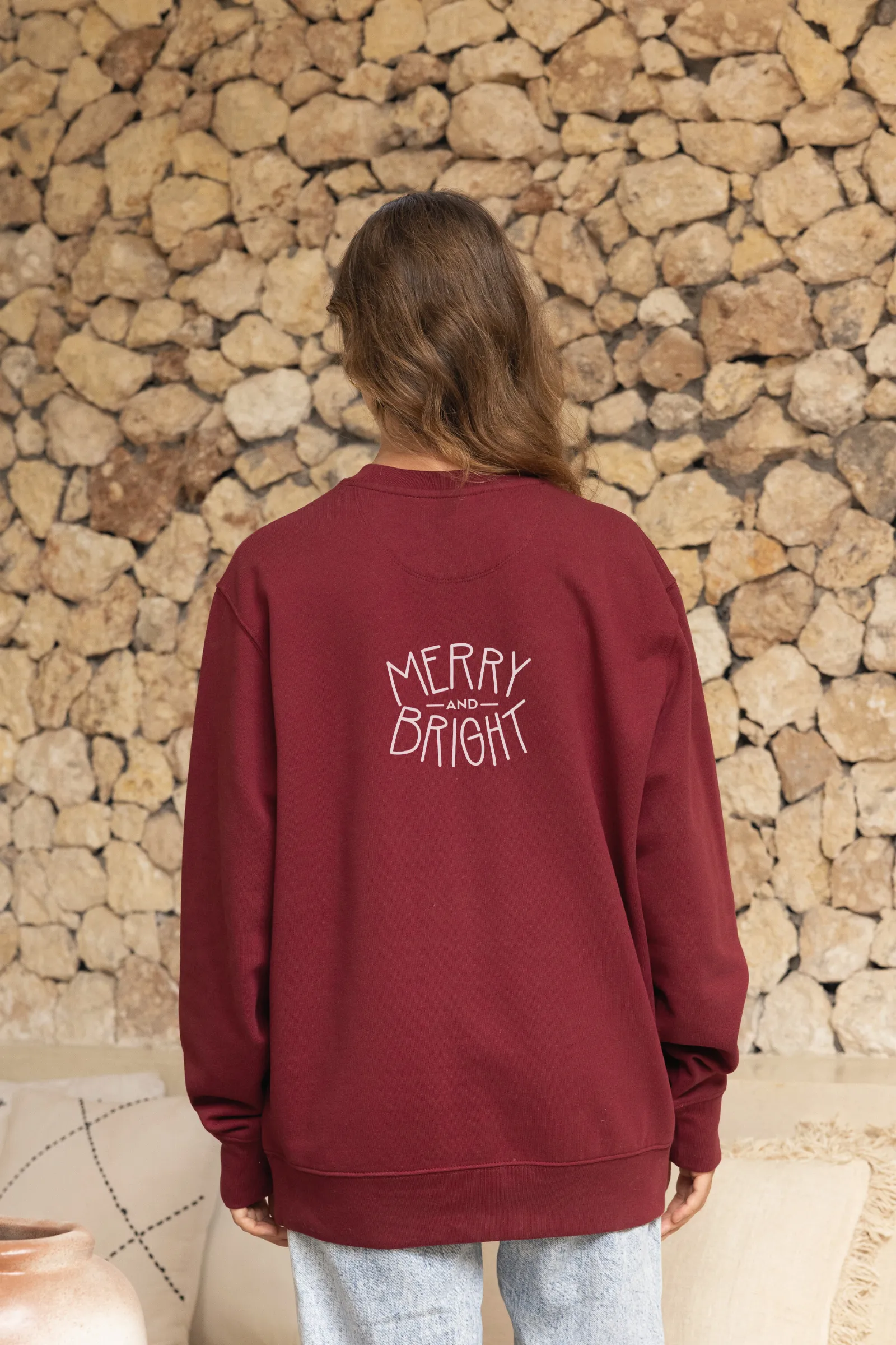 "Merry & Bright" Relaxed Sweater