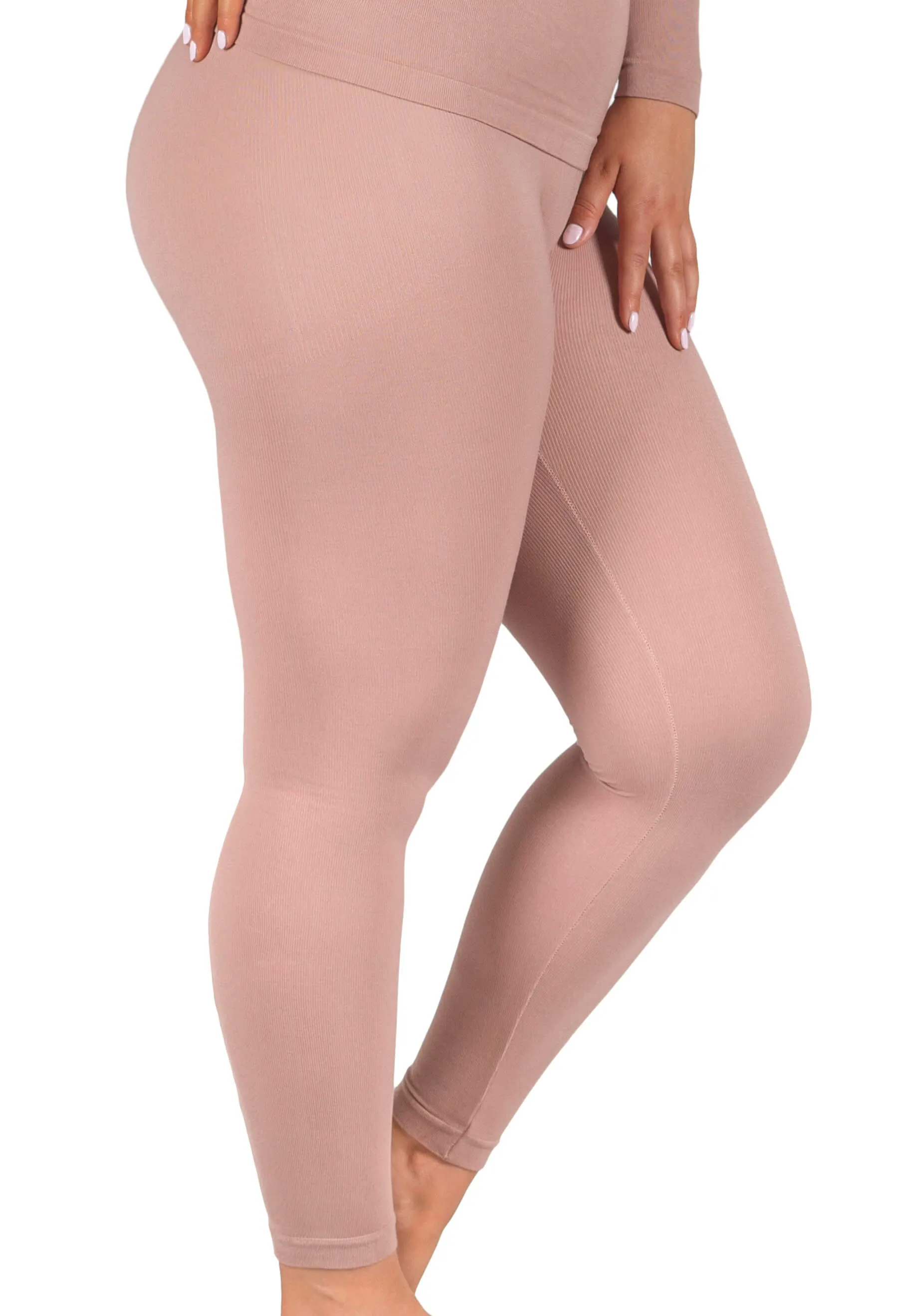 Seamless Thermal Leggings - 2 Pack