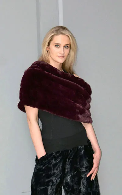 Shoulder Wrap - Royal Opulence Faux Furs