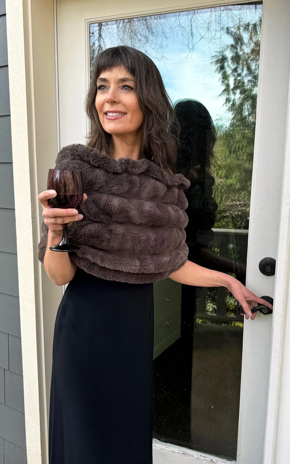 Shoulder Wrap - Royal Opulence Faux Furs