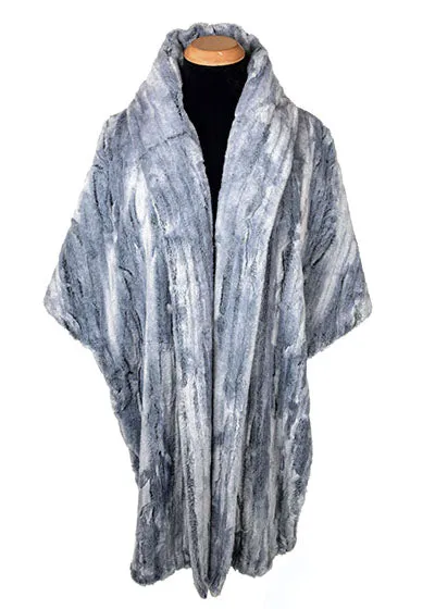 Shrug Wrap - Luxury Faux Fur in Glacier Bay (One petite Left!)