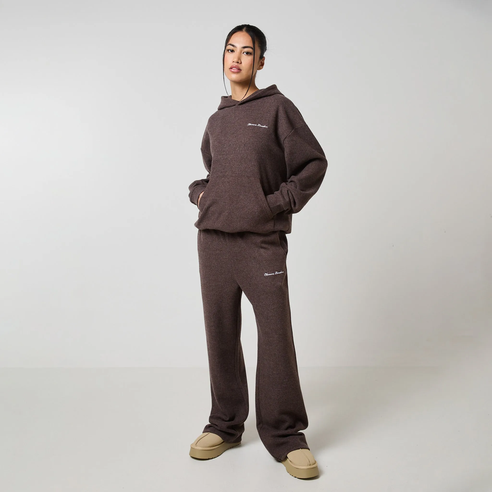 Soft Knit Tracksuit I Coffee