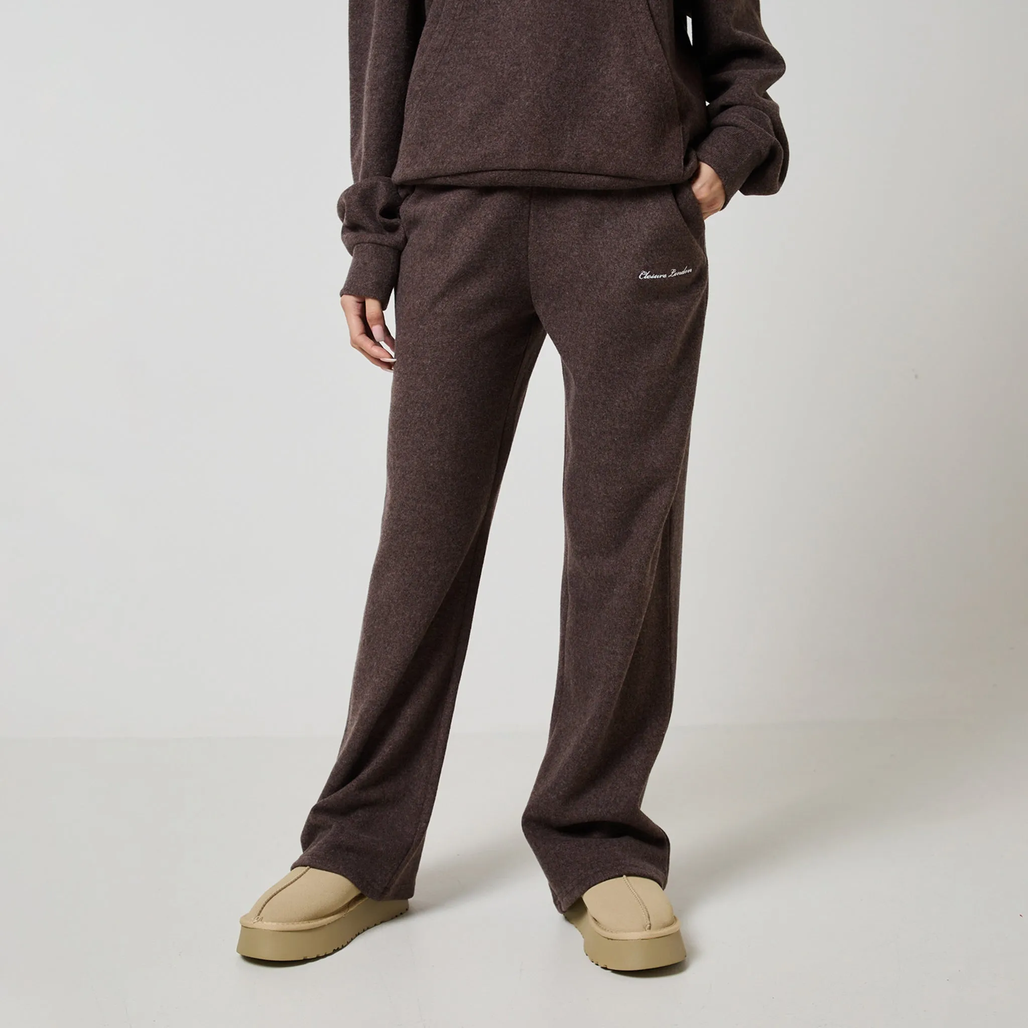 Soft Knit Tracksuit I Coffee