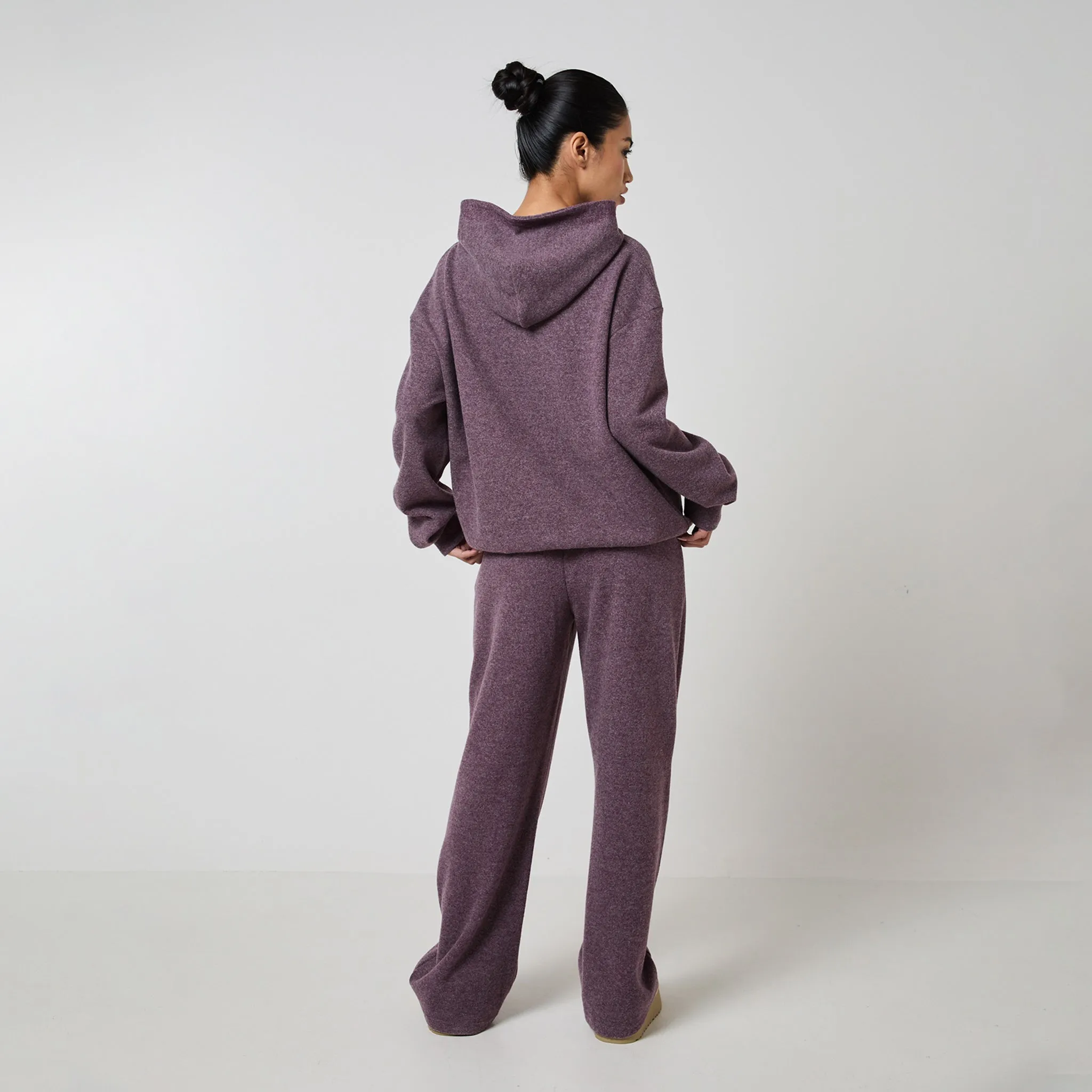 Soft Knit Tracksuit I Dark Cherry