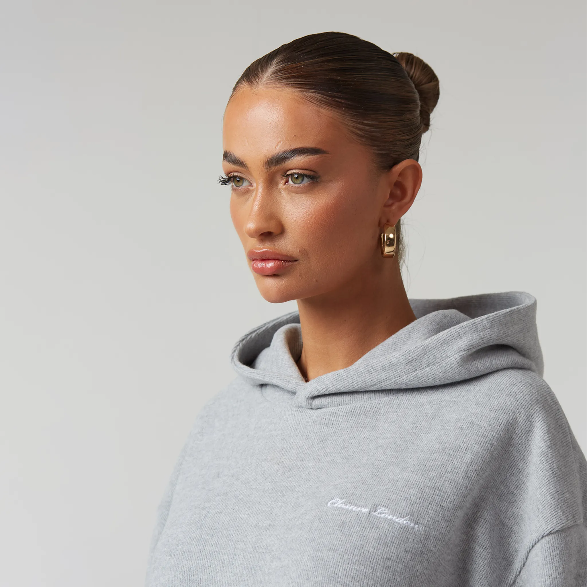 Soft Knit Tracksuit I Grey Marl