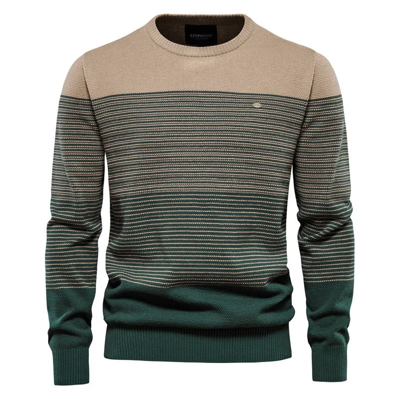 Striped Crewneck Jumper