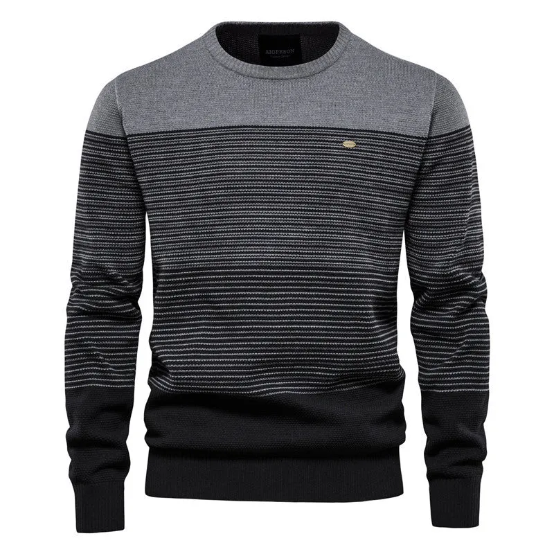 Striped Crewneck Jumper