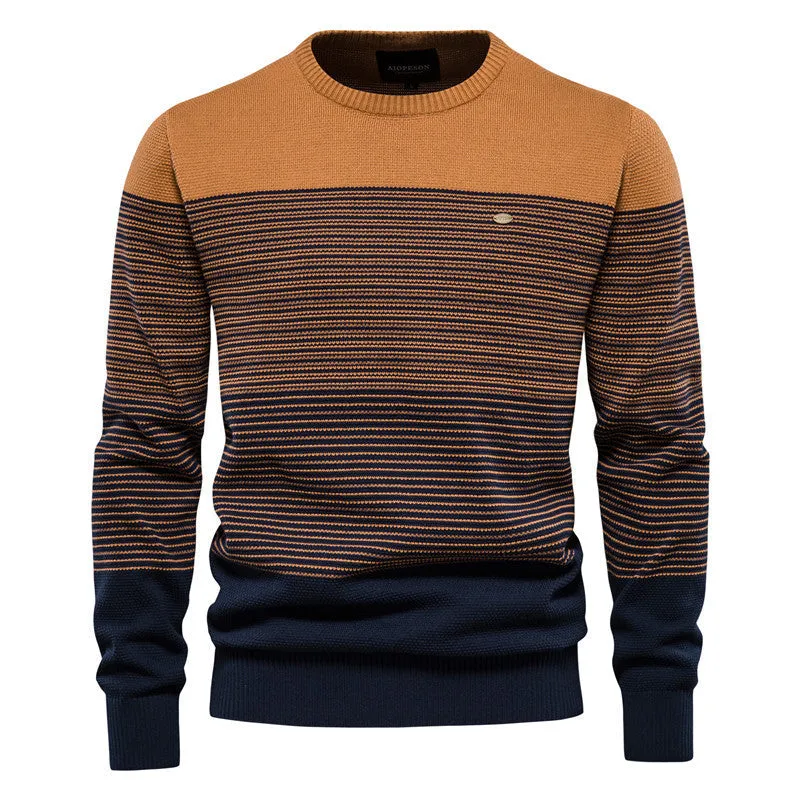 Striped Crewneck Jumper