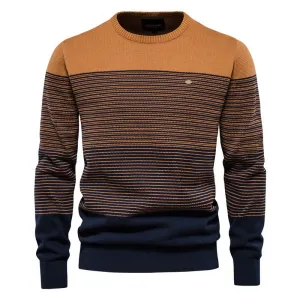 Striped Crewneck Jumper