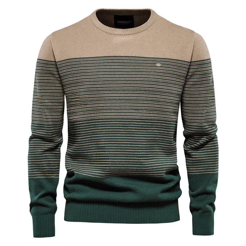 Striped Crewneck Jumper