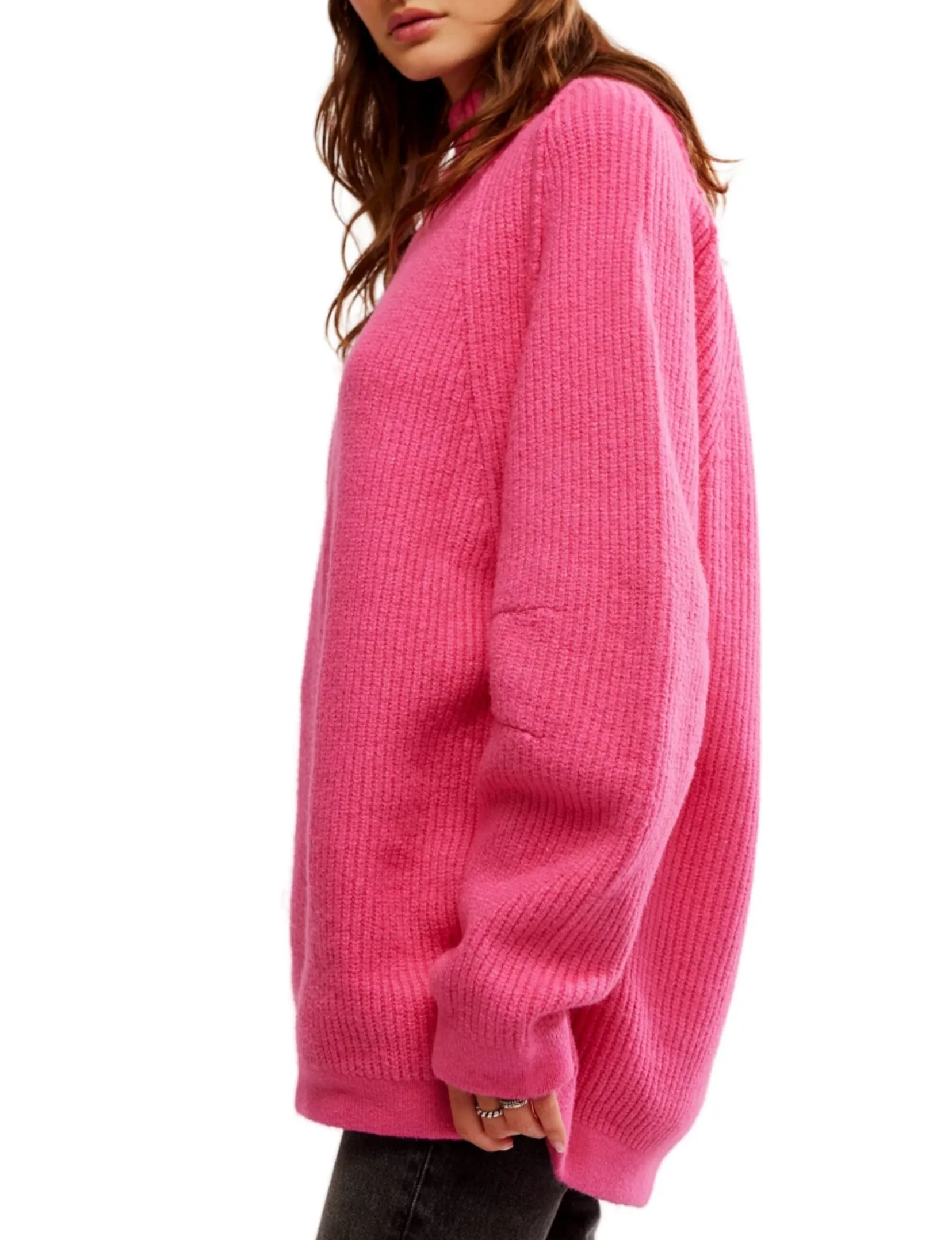 Sunbeam Sweater, Hot Pink