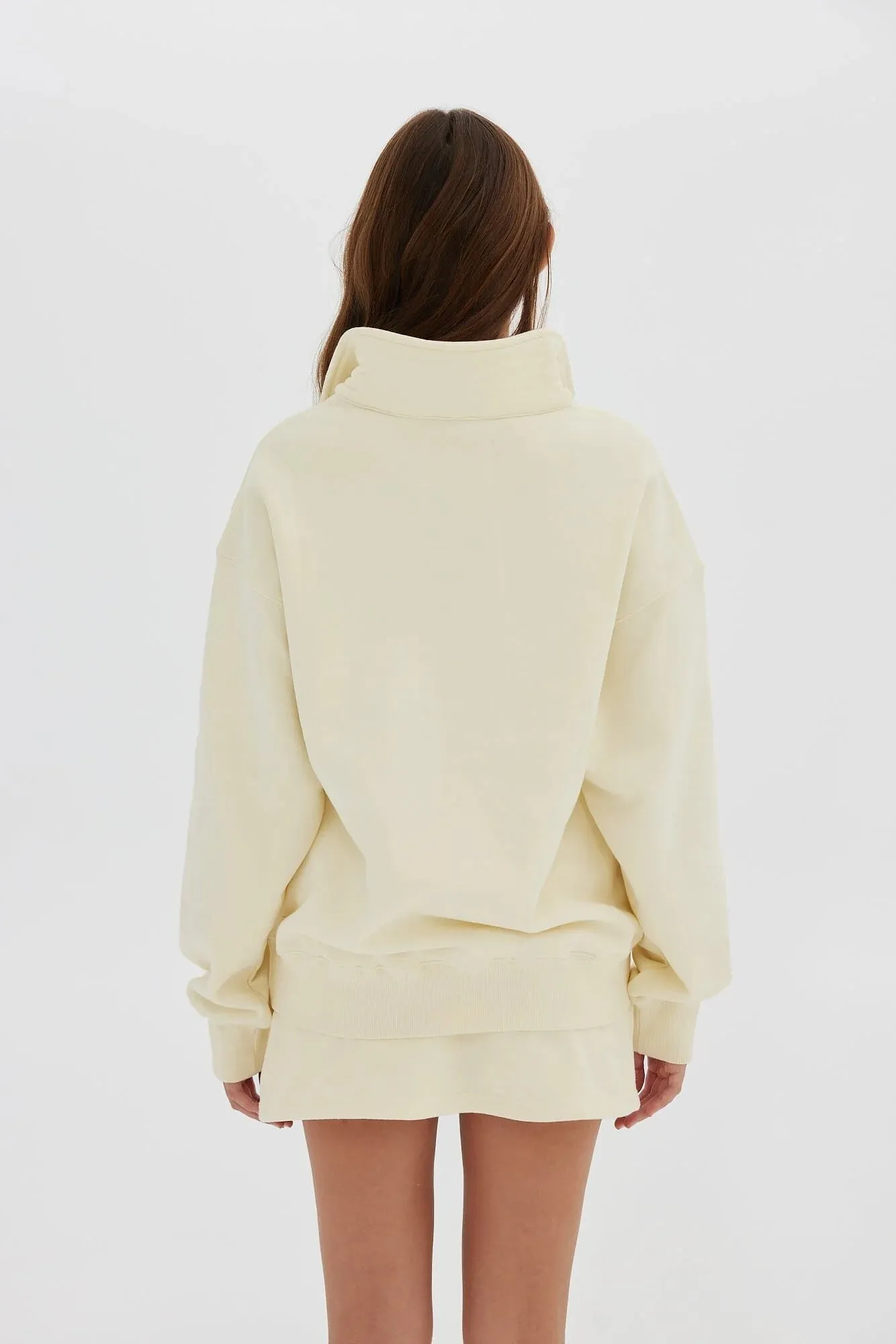 Toast Society Collared Polo Sweater - Butter