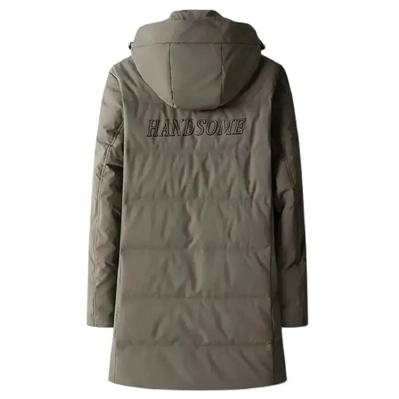 Warm Hooded Down Jacket